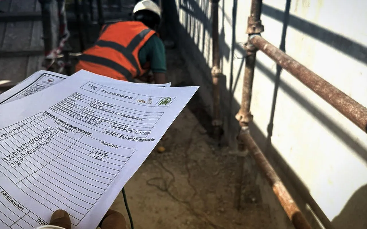 Refurbishment and reinstatement of earthing systems, TAQA distribution substations